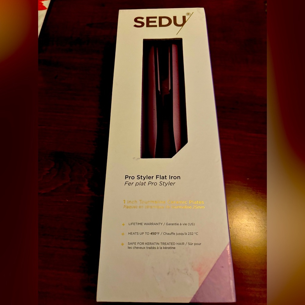 Sedu Pro Styler Flat Iron-NEW